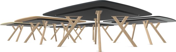 Image du produit Dietiker Felber T14 Table de réunion Square (2000 x 2000 x 720 mm)