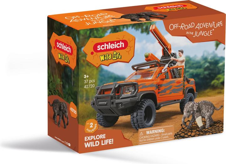 Produktbild Schleich Abenteuerfahrzeug im Dschungel