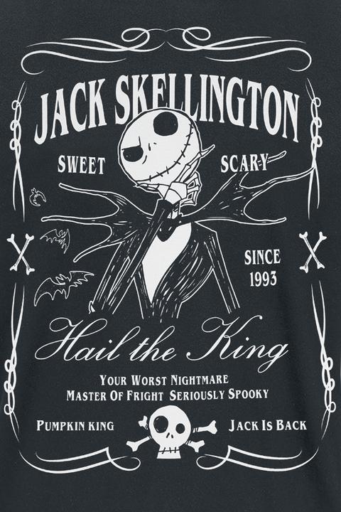 Produktbild The Nightmare Before Christmas Jack Skellington - Label (M)