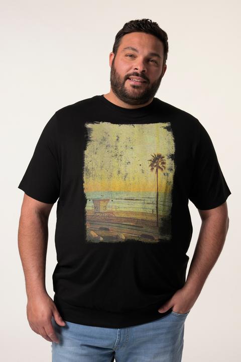 Produktbild Men+ T-Shirt, Halbarm, Bauchfit, Print, Rundhals (4XL)