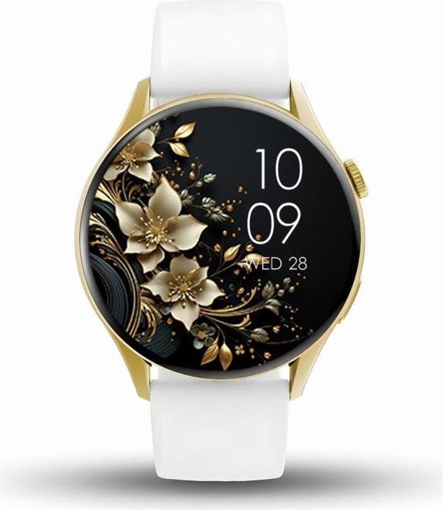 Actual product image Gravity Zegarek damski SMARTWATCH GT11-2 LGD/LGD/WH (45 mm)