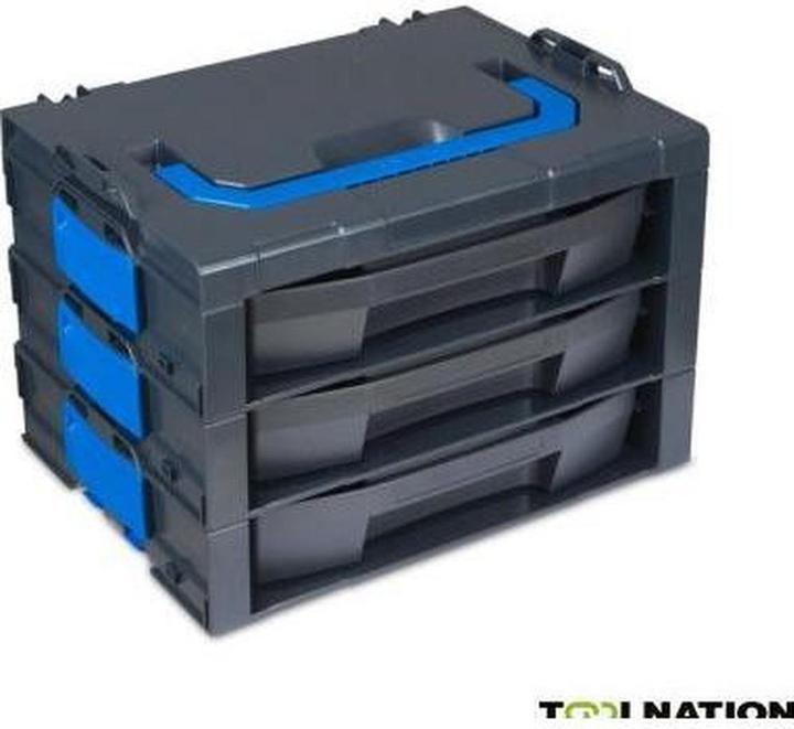 Produktbild Sortimo 1000011327 I-BOXX Rack g 3-Komp. Inkl. LS-Lade