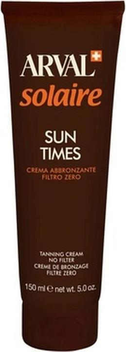 Actual product image Arval Sun Times Tanning Cream For Face And Body 150ml (Sun cream face, 150 ml)