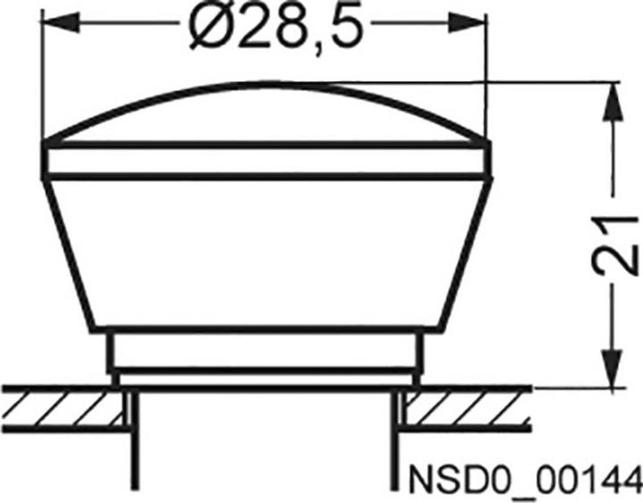 Produktbild Siemens Not-Halt-Pilzdrucktaster, 16mm, rund Kunststoff