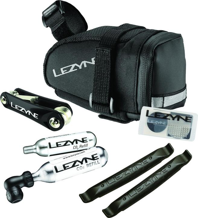 Lezyne CO2 Kit (0.50 l, Satteltasche)