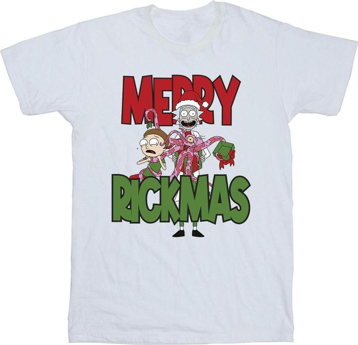 Immagine prodotto Rick And Morty Merry Rickmas Maglietta Uomo (5XL)