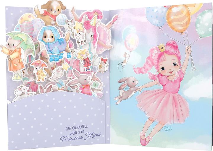 Actual product image Princess Mimi Puffy Sticker Book ( 0412491 )