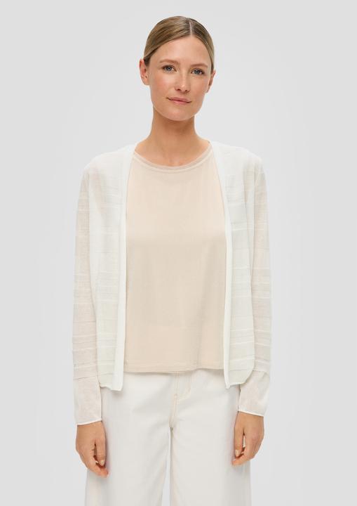 Actual product image s.Oliver Strickjacke Cardigan mit Musterstruktur (38)