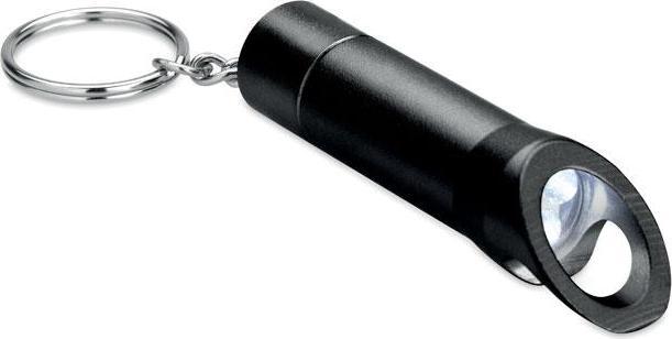 Actual product image MidOcean Litop Metal Torch Keyring (7 cm)