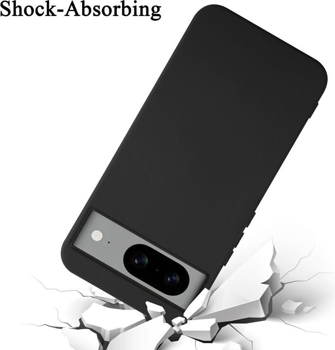 Produktbild Cadorabo Hülle für Google PIXEL 8 TPU im Liquid Schutz Silikon Design (Google Pixel 8)