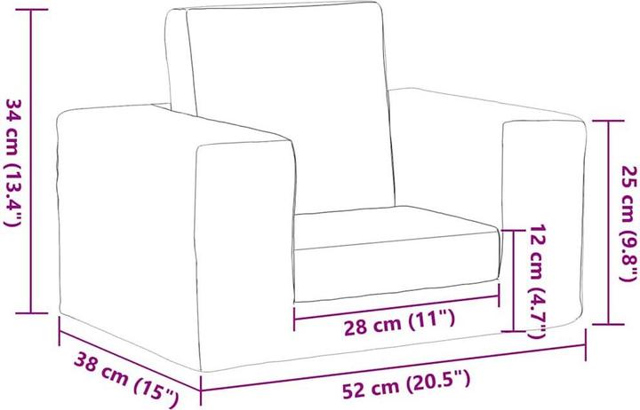 Immagine prodotto vidaXL Divano letto per bambini stelle grigio chiaro in morbido peluche