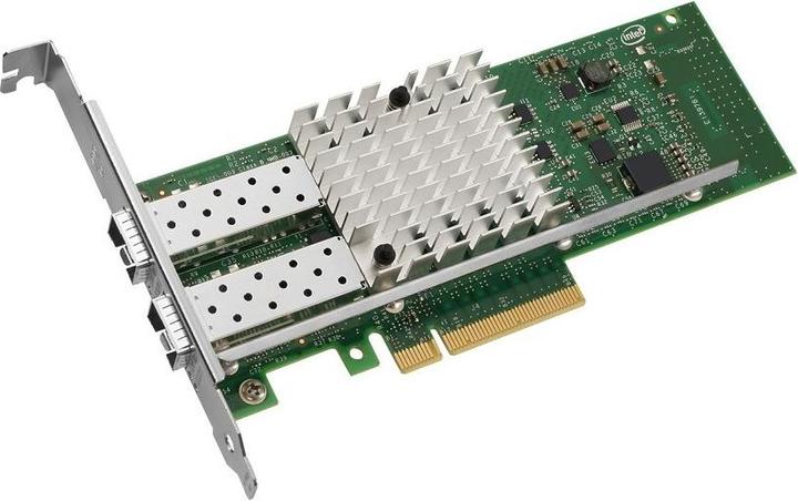 Actual product image Intel Ethernet Converged Network Adapter X520-DA2, 2-port, PCIe (PCI Express 2.0 x8)