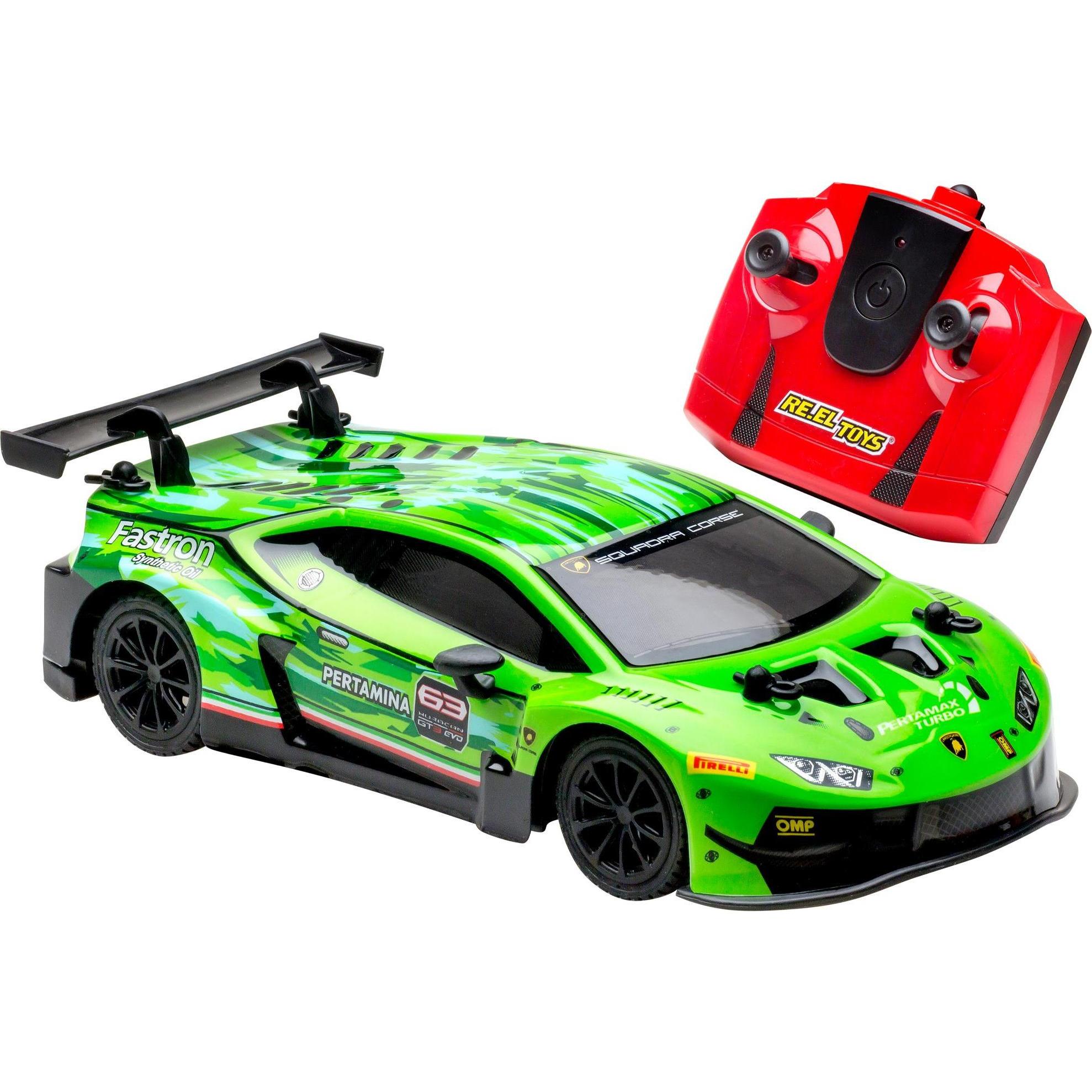 Thumbnail - Re.Eltoys LAMBORGHINI HURACAN GT3 1:24 Scale: Rc 2.4 GHz - 2 assorted colors