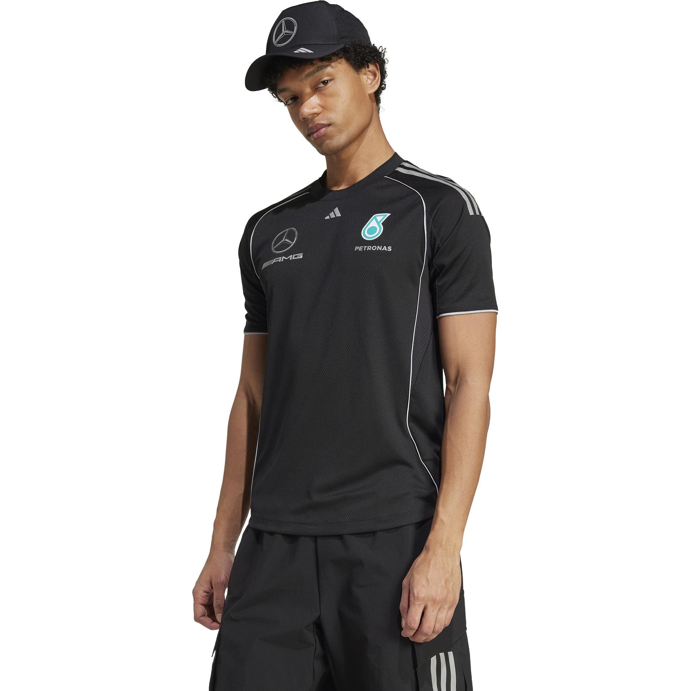 Thumbnail - adidas, Herren, Sportshirt, Mercedes MC (L), Schwarz, L