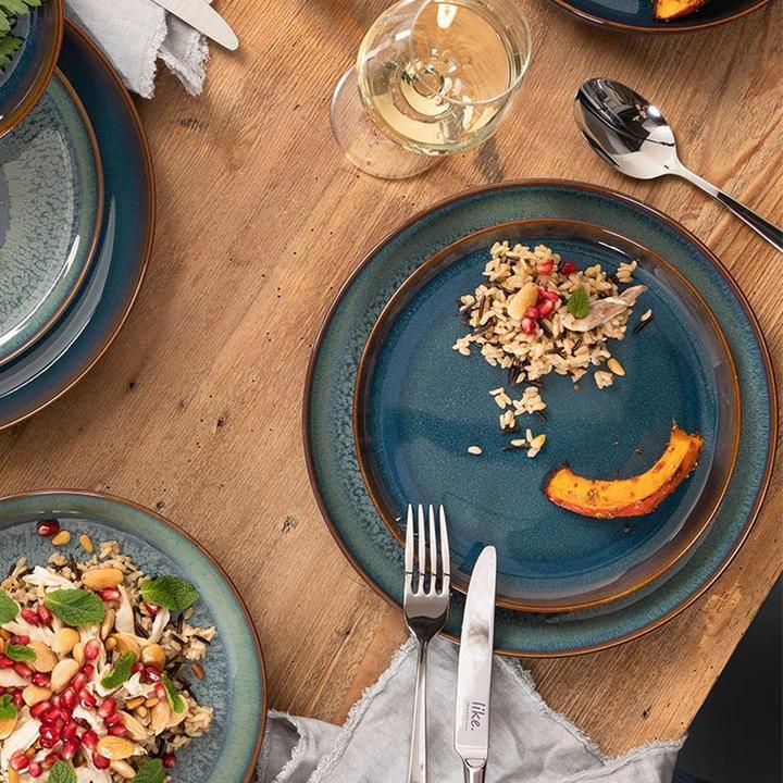 Produktbild Villeroy & Boch Multipack Crafted Denim Tiefer Teller - 6 Stück (6 x, 21.90 cm)