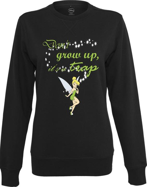 Produktbild Merchcode Ladies Tinkerbell Dont Grow Up Crewneck (XS)