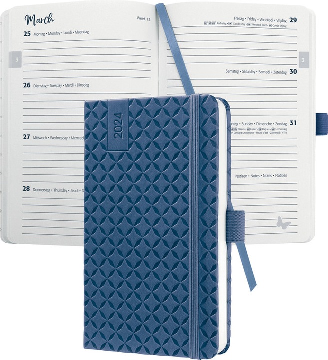 Produktbild Jolie Taschenagenda (A6, Deutsch, Französisch, Italienisch, Englisch)
