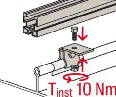 Actual product image Fischer Dachhaken Kalzipdach DLA K A2 (Solar system mounting material)