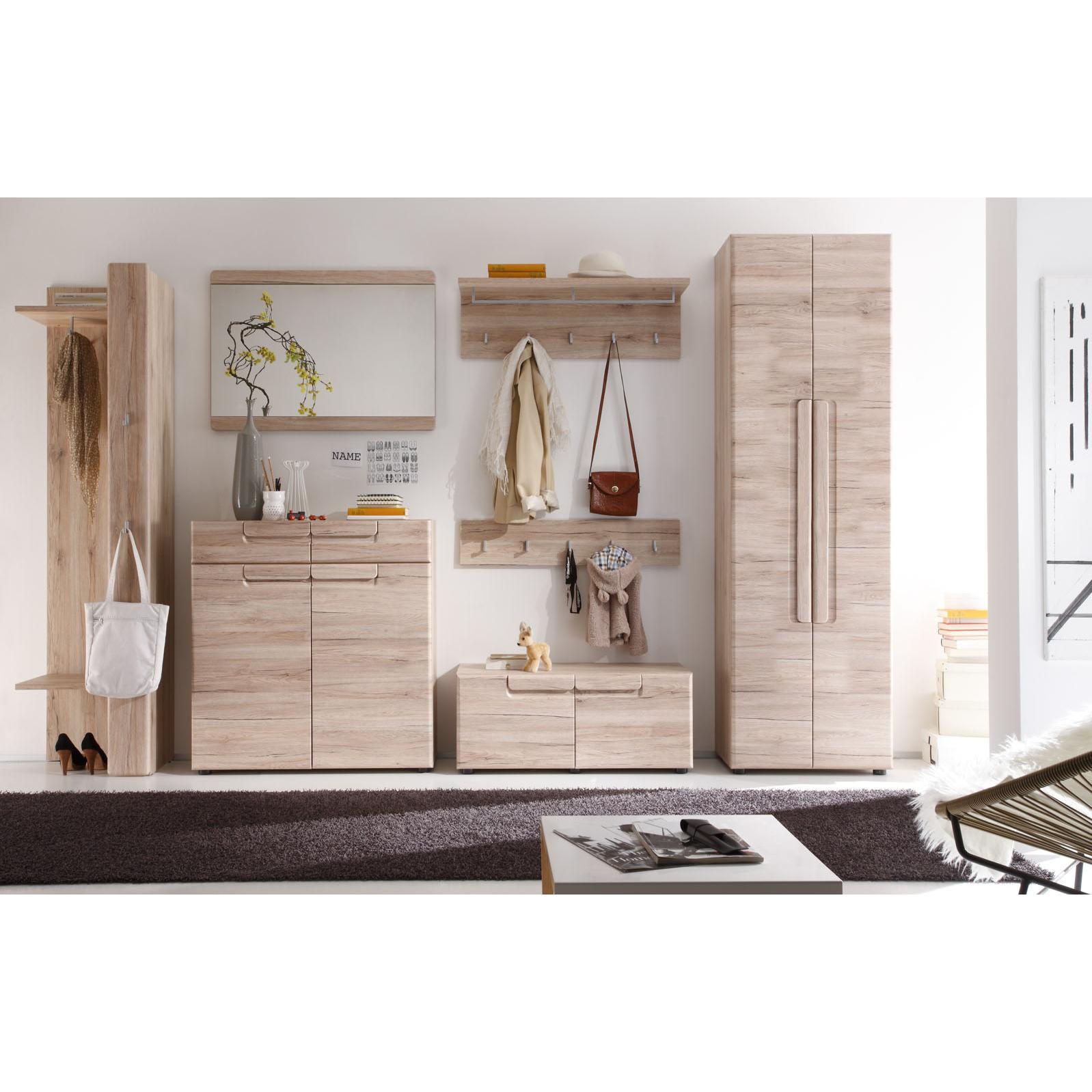 Thumbnail - Ebuy24, Garderobe + Kleiderhaken, Wandgarderobe Margit