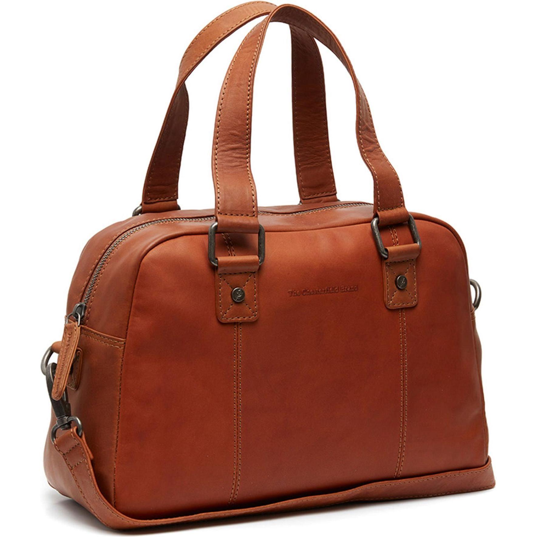 The Chesterfield Brand, Handtasche, Dover Handtasche Leder 34 cm, Braun