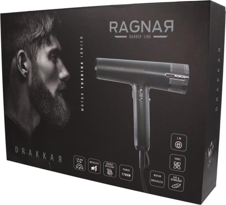 Actual product image Caso Hairdryer Drakkar by Ragnar (1700 W)