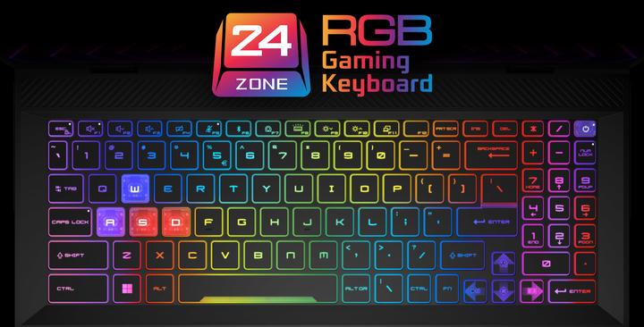 Immagine prodotto MSI Spada 16 HX RTX 4060 (16", 1000 GB, 16 GB, CH, Intel Core i7-14700HX)