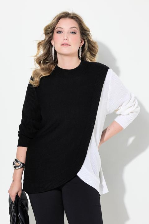 Produktbild Miamoda Pullver, A-Line, Colorblocking (58)
