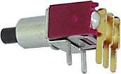 Produktbild Velleman 90° Horizontal Subminiature Push-Button Switch Spdt On-(On