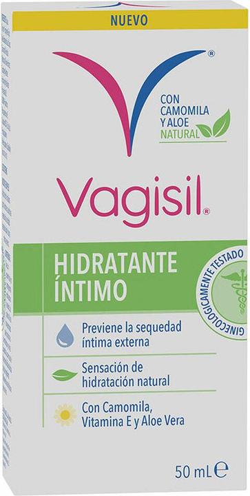 Productafbeelding Vagisil Natuurlijke hydraterende gel met kamille 50ml (50 ml)