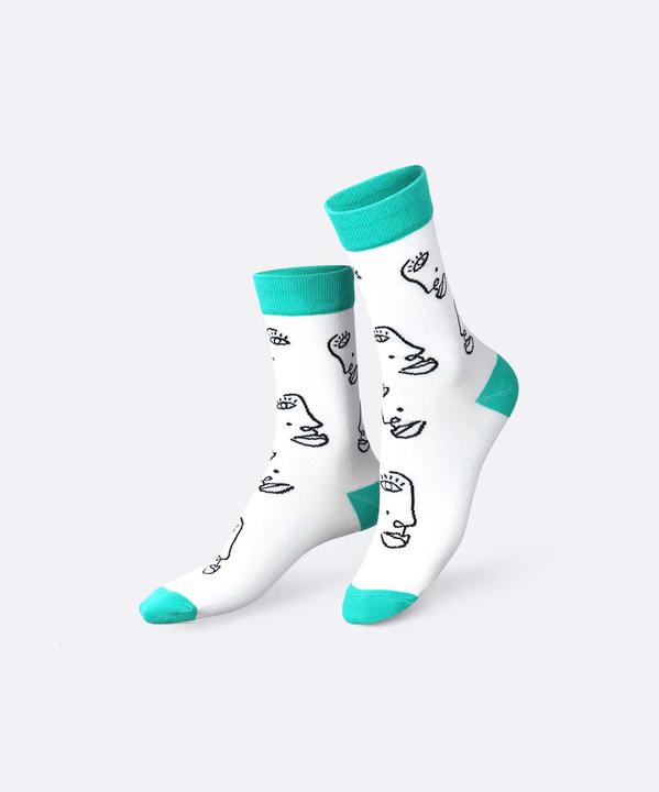 Produktbild Eat My Socks Doodle Face Socken (Einzelpack, One Size)