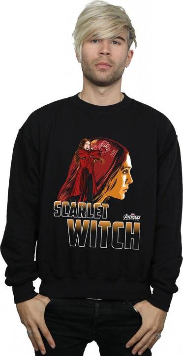 Produktbild Avengers Infinity War Scarlet Witch Charakter Baumwolle Sweatshirt (XXL)