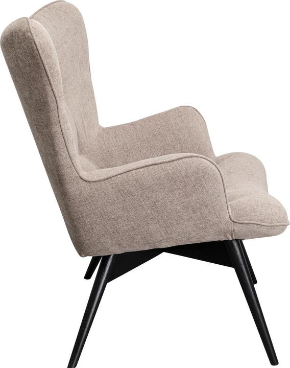 Immagine prodotto Kare Design Sessel Black Vicky Hellbraun