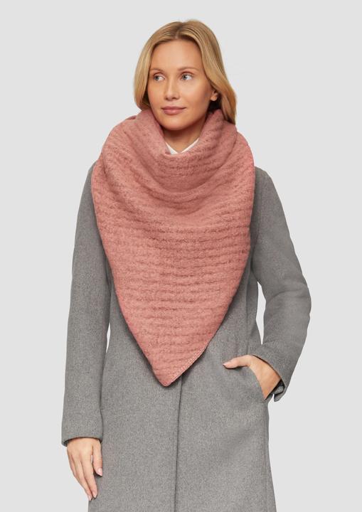 Produktbild S.Oliver Tuch Triangel-Schal mit Strickmuster