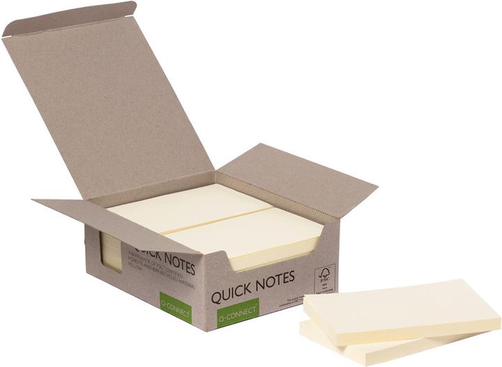 Produktbild Q-Connect Quick Notes Recycling Turm (127 x 76 mm)