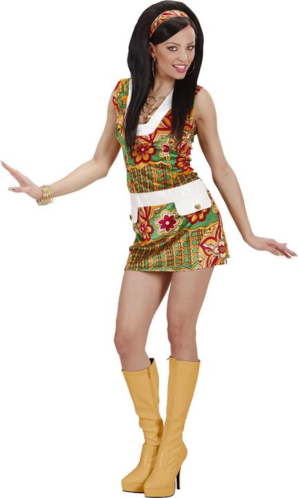 Produktbild Widmann 60s MOD GIRL aus Samt (Kleid, Stirnband), M (M)