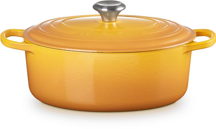 Actual product image Le Creuset Roaster Signature oval 29 cm Nectar (29 cm, Casserole + Stewpot, Cast iron)