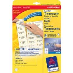 Thumbnail - Avery Dennison, Etiketten, Etiquette d'adresse jet d'encre, 99,1 x 38,1 mm