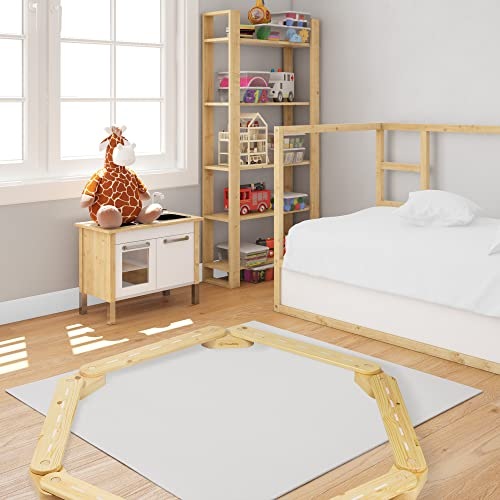 Produktbild Activity Board Balancierbalken mit 4 Balancierbrett für Kinder - Parcour Balance Beam aus Holz | Sensorischer Weg