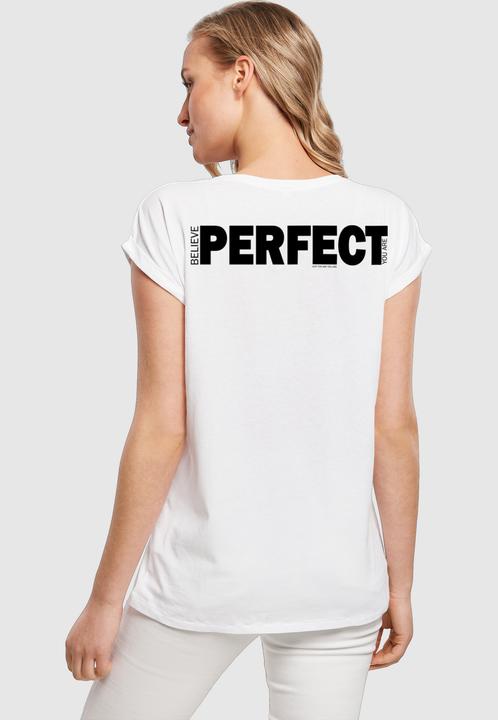 Produktbild Merchcode Ladies Believe Front Extended Shoulder Tee - 112631 (M)