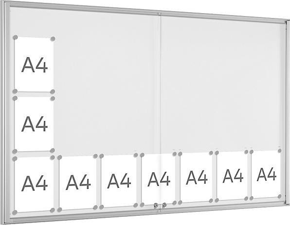 Produktbild Schaar-Design Einfachschaukasten BASIC (Wandtafel, 98.5 x 156 cm)