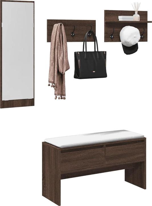 Actual product image vidaXL Garderobenset