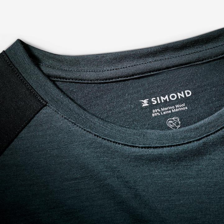 Produktbild Simond T-Shirt Herren Merinowolle - Merino Resist grau (L)