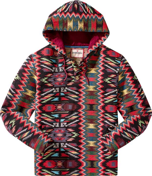 Produktbild Joe Browns Red-Lined Jacquard Hoodie (S)