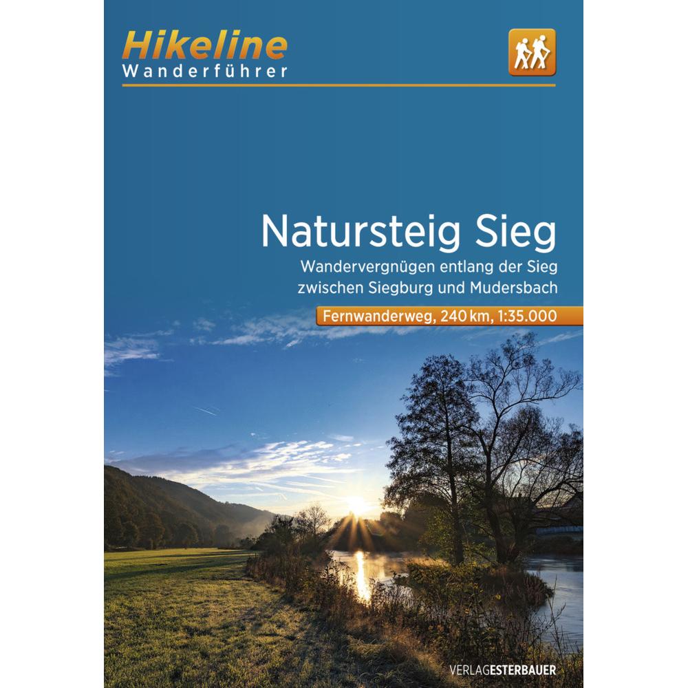 Fernwanderweg Natursteig Sieg, Ratgeber von Esterbauer