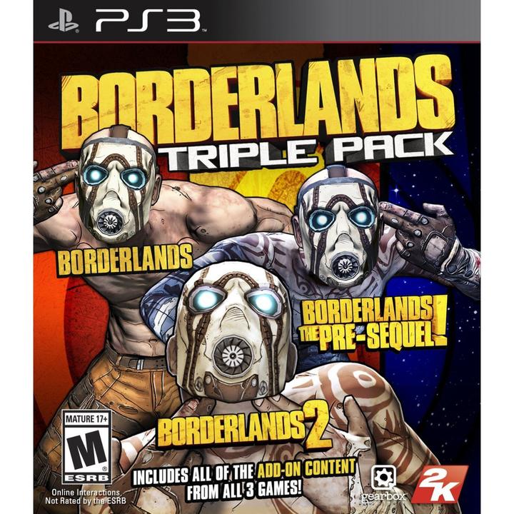 Produktbild 2K Games Take-Two Interactive Borderlands Triple Pack, PS3 Standard+DLC Englisch PlayStation 3 (PS3, EN)