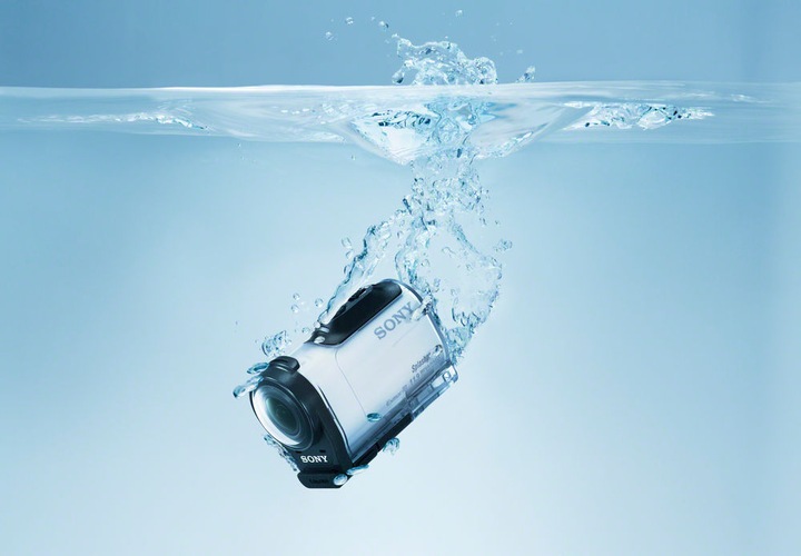 Actual product image Sony HDR AZ1 Kit Actioncam + underwater housing (11.90 Mpx, 60p)