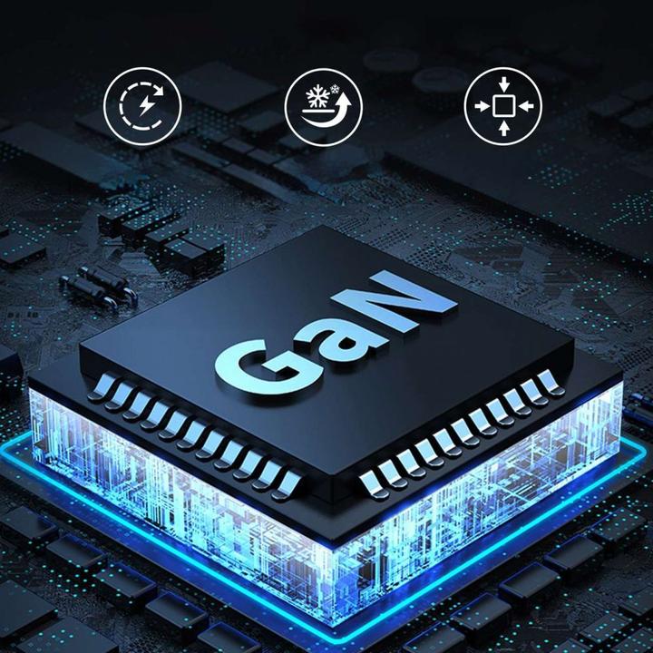 Image du produit Choetech PD8008 Chargeur rapide GaN 100W 2x USB-A / 2x USB-C - blanc (100 W, 4 ports)