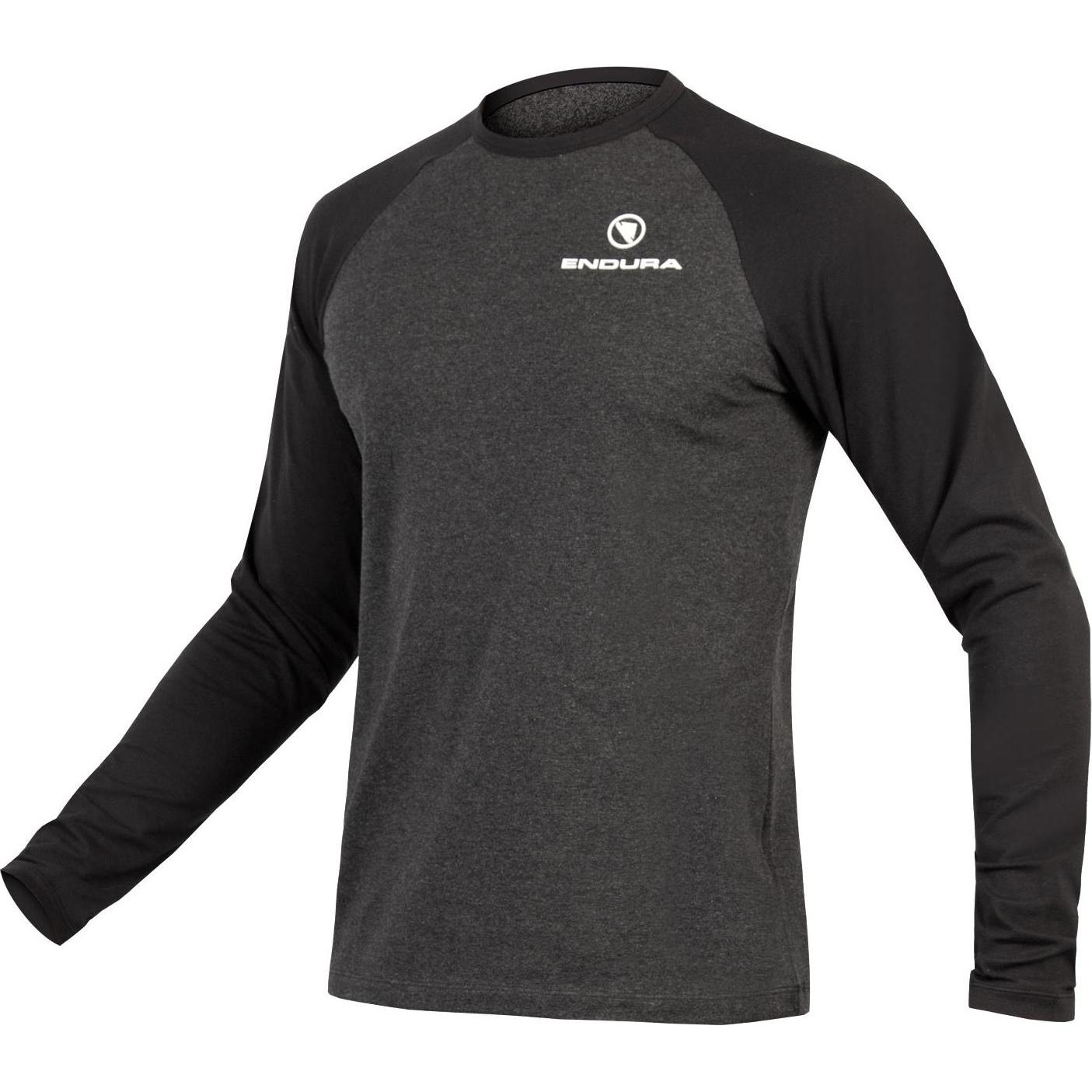 Thumbnail - Endura, Herren, Velotrikot, One Clan Raglan Langarmshirt (M), Grau, M