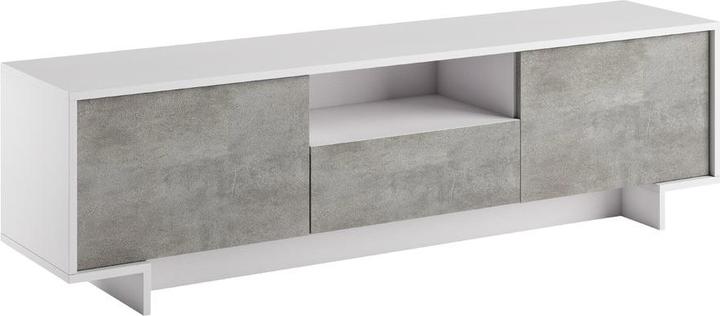 Betongrau, Weiss