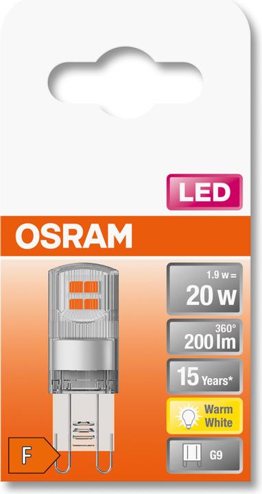 Immagine prodotto Osram Spillo (G9, 1.90 W, 200 lm, 1 x, F)